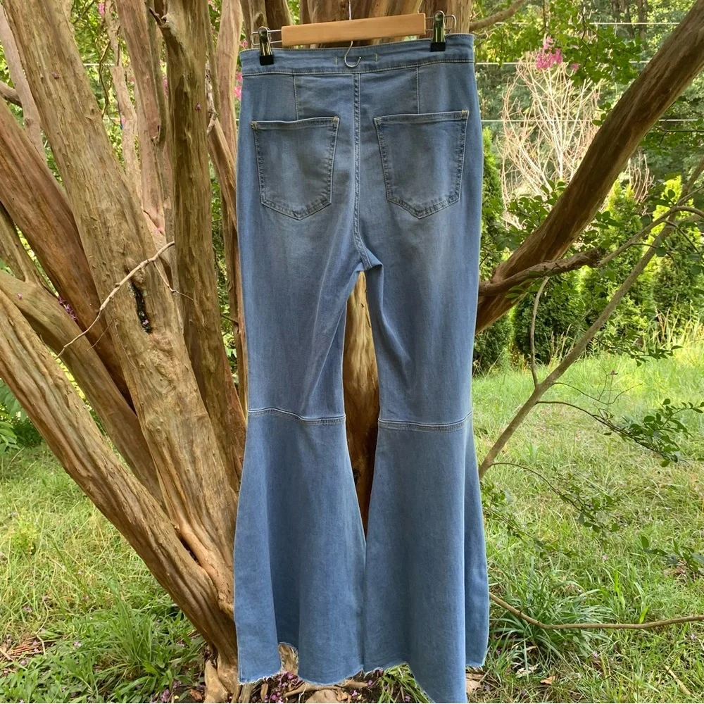 Free People Just Float On Flare Jeans